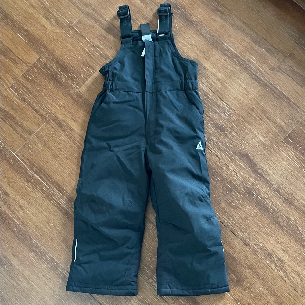Black Kids Snow Bib
